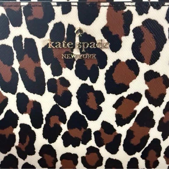 Kate Spade Madison spotted Leopard Mini Camera Bag NWT - Picture 6 of 11